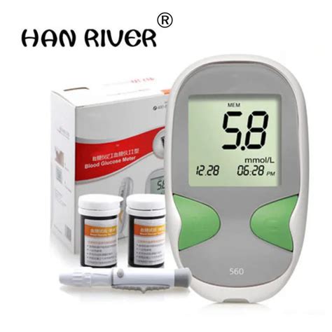 High quality blood glucose tester home blood glucose meter free code to adjust blood sugar+50 ...