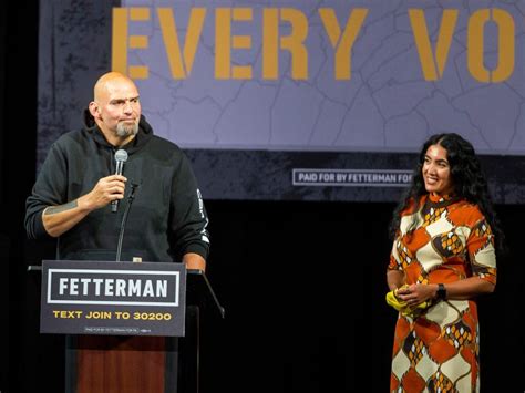 John Fetterman's wife, Gisele, says she's 'so proud of him' for seeking ...