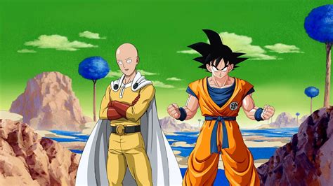 Can Saitama from One Punch Man beat Goku?