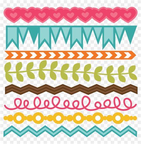 Scrapbook Border Png - Cute Border Designs For Scrapbook, Transparent Png - 800x779(#4081507 ...