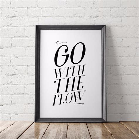 Home › GO WITH THE FLOW art printable