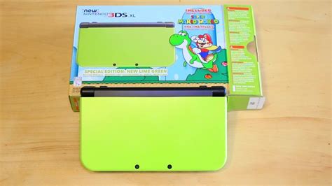 Nintendo New 3DS XL - Lime Green Special Edition » Petagadget