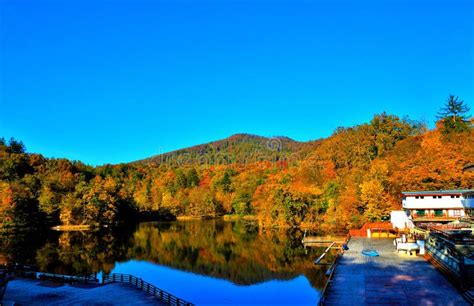 SOVATA, ROMANIA - Aug 16, 2019: Lake Ursu from Sovata Resort - Romania Stock Image - Image of ...