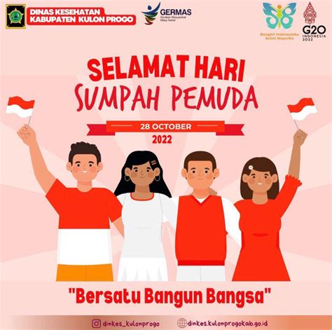 DINKES - SELAMAT HARI SUMPAH PEMUDA "BERSATU BANGUN BANGSA"