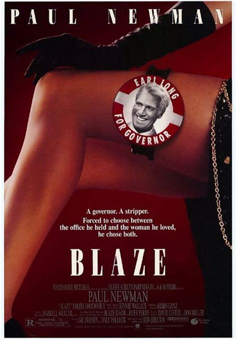 Blaze (1989) Poster #1 - Trailer Addict