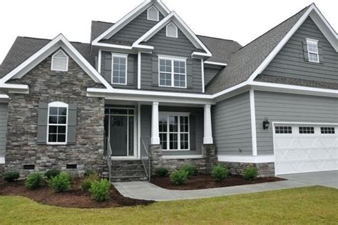 12 Light Grey House with White Trim Design Ideas | Allura USA