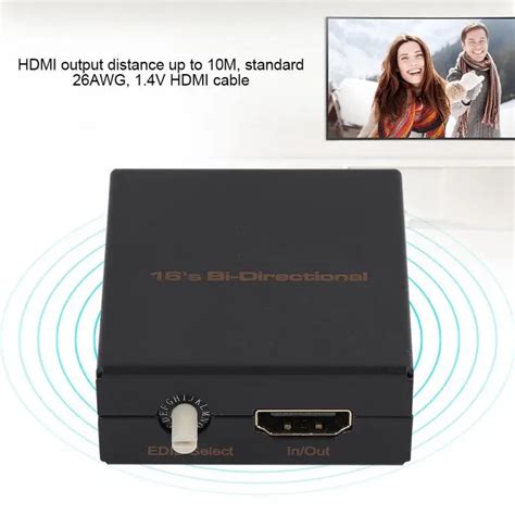 New HDMI EDID Feeader EDID Manager Emulator Support 4K CEC WIth 16 Kinds Of EDID Mode-in Cable ...