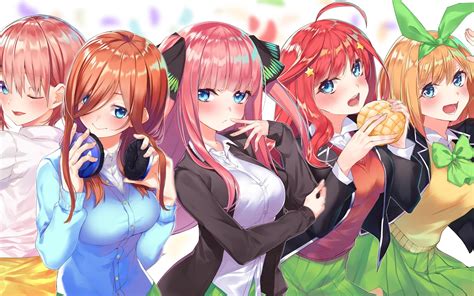 Quintuplets Anime Wallpaper - 27+ Go-Toubun No Hanayome Wallpapers on WallpaperSafari / Get the ...