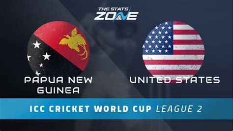 Papua New Guinea vs United States – 2023 Cricket World Cup Qualification – Preview & Prediction ...