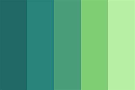 so much green Color Palette | Green colour palette, Green palette, Color palette