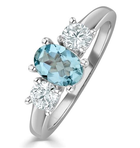 Aquamarine Rings | TheDiamondStore.co.uk™