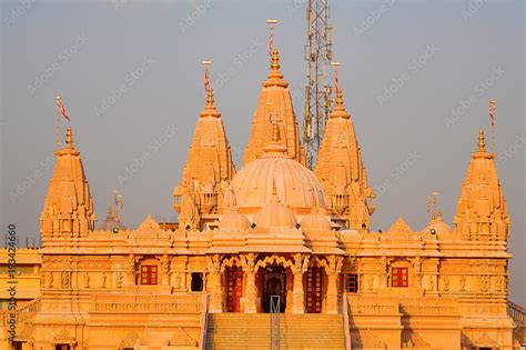 BAPS Shri Swaminarayan Mandir Pune Stock Photo | Adobe Stock