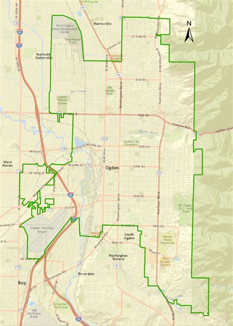 Map of Ogden City Limits | Ogden, UT