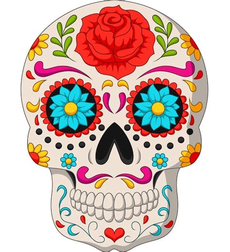 Premium Vector | Day of the dead skulls