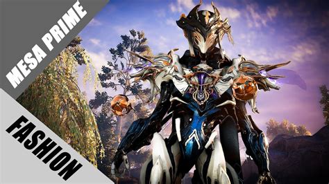 Warframe | Fashion Frame | Mesa Prime : Bullet Storm - YouTube