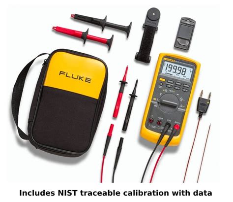 Fluke 87-5/E2 CAL - Industrial Multimeter Electrician Combo Kit ...