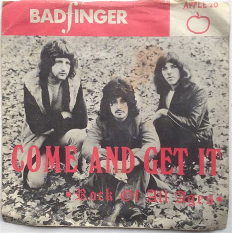 Badfinger - Come And Get It (1969, Push-out Centre, Vinyl) | Discogs