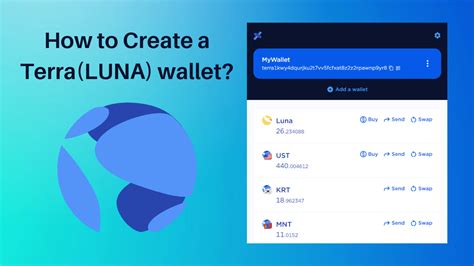 How to Create a Terra(LUNA) wallet?