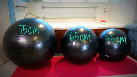 Birth Ball Sizes - The Birth Nurse®