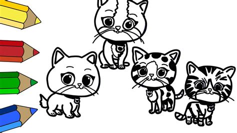 New Superkitties😸 Drawing and Coloring SuperKitties Disney Junior Bitsy Ginny Sparks and Buddy🌟 ...