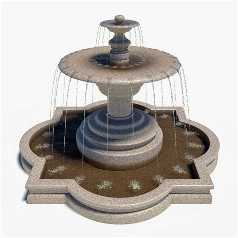 Water Fountain 3D Model $49 - .max - Free3D