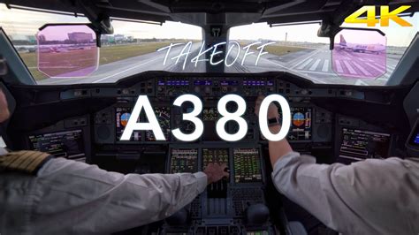 A380 TAKEOFF MIAMI 4K - YouTube