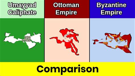 Umayyad Caliphate vs Ottoman Empire vs Byzantine Empire | Empire ...