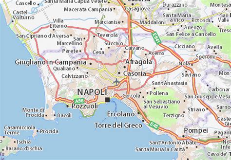 MICHELIN Capodichino map - ViaMichelin