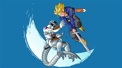 1366x768 Resolution Freeza vs Trunks Dragon Ball 1366x768 Resolution ...