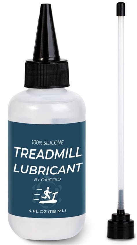 Buy 100% Silicone Treadmill Lubricant | Treadmill Belt Lubricant, 4 Ounces Treadmill Oil Belt ...