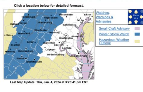 Winter Storm Watch Issued For Parts of The Area - The MoCo Show