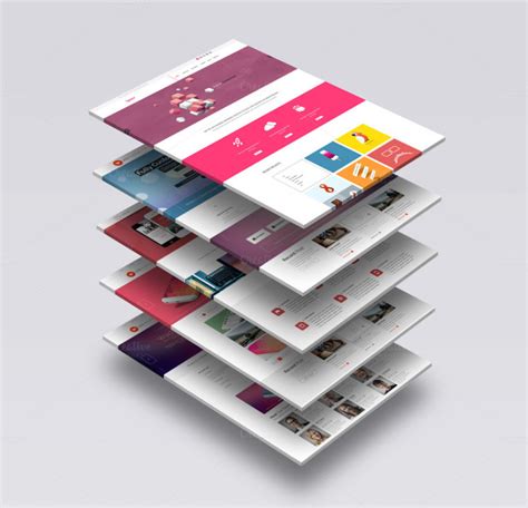 32+ Website Mockup PSD Templates - 2019 Update - Graphic Cloud