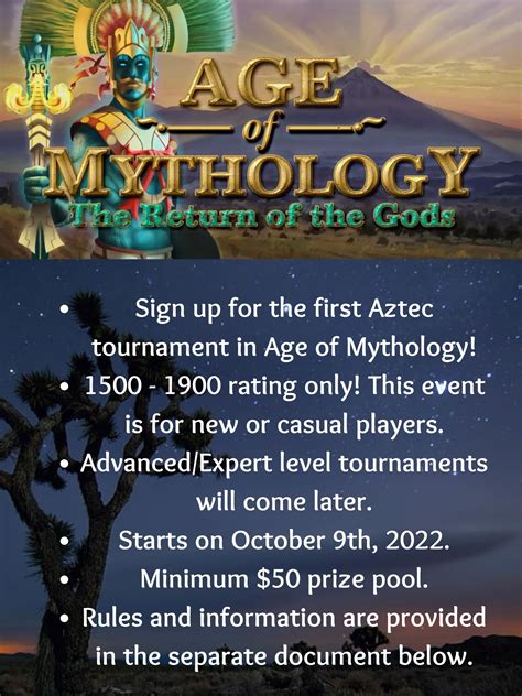 First Return of the Gods Aztec Tournament! news - ModDB