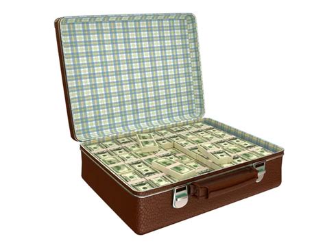 Million dollars in suitcase — Stock Photo © digiart #6648288