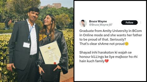 Amity University Student Trolled For Posting Graduation Pic