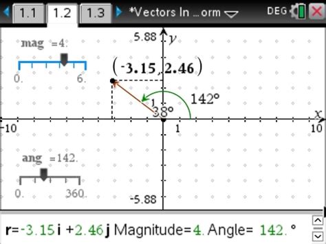 Vectors in Component Form