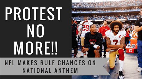 National Anthem Rules have been changed | Did NFL get it right?