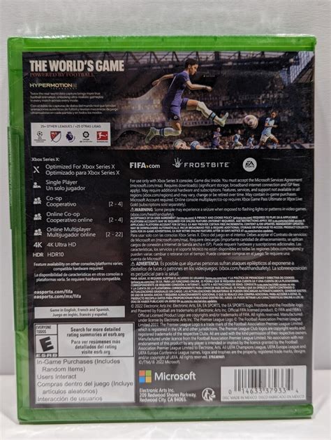 FIFA 23 Microsoft Xbox Series X Soccer Video Game NEW 14633379334 | eBay