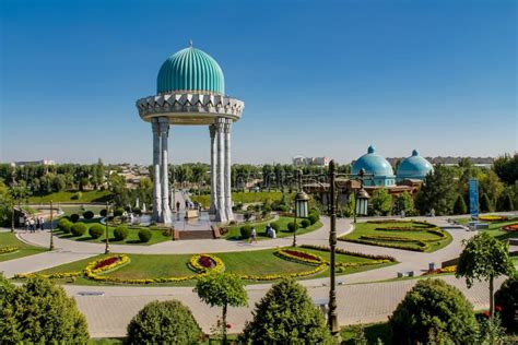 Uzbekistan Capital Tashkent City Park Editorial Stock Photo - Image of tamerlan, thomb: 248228238