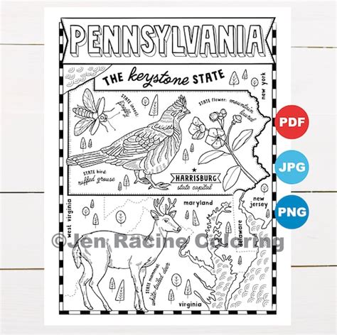 50 best ideas for coloring | Pennsylvania Coloring Pages For Kids