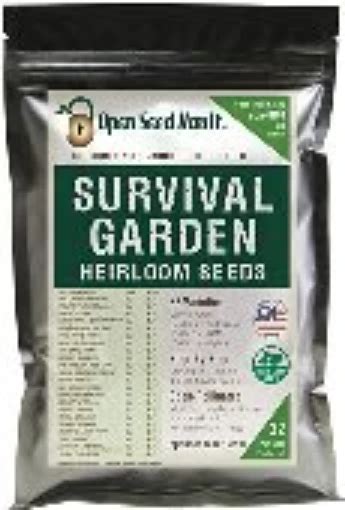 Reimer Seeds. Emergency Survival Seeds Kit, Emergency Survival Seeds Kit - Reimer Seeds