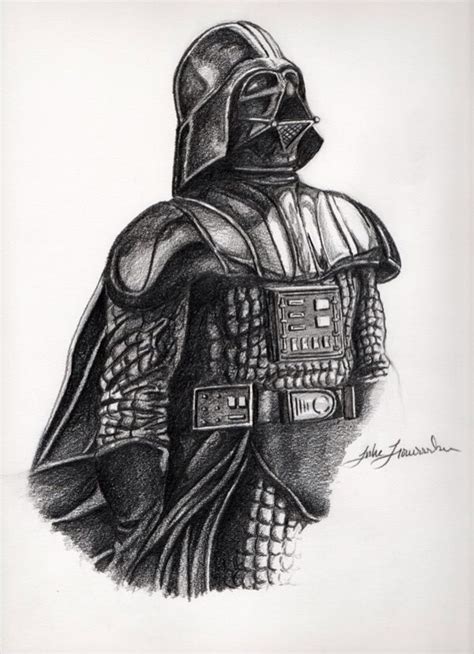 Darth Vader Pencil Drawing