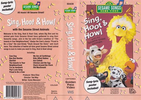 SING HOOT & HOWL SESAME STREET VHS VIDEO PAL A RARE FIND | eBay