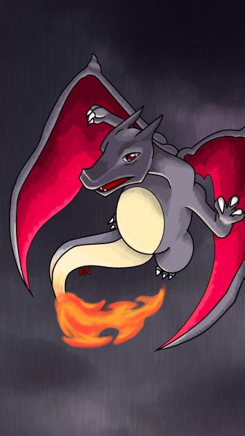 Shiny Charizard - Speedpaint - ibisPaint