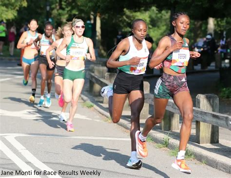 Senbere Teferi Beats Hellen Obiri At 2023 Mastercard Mini 10K With ...