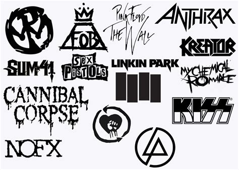 Old Punk Band Logos