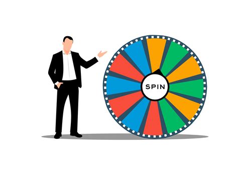 Spin wheel game 16389954 PNG