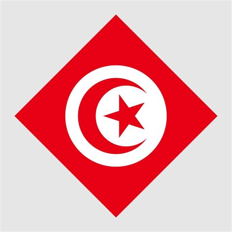 Tunisia flag, official colors. Vector illustration. 10421264 Vector Art ...