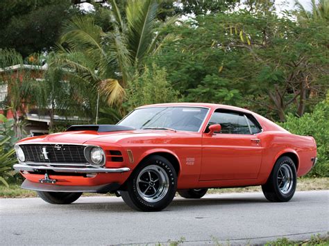 1970, Ford, Mustang, Boss, 429, Muscle, Classic Wallpapers HD / Desktop ...