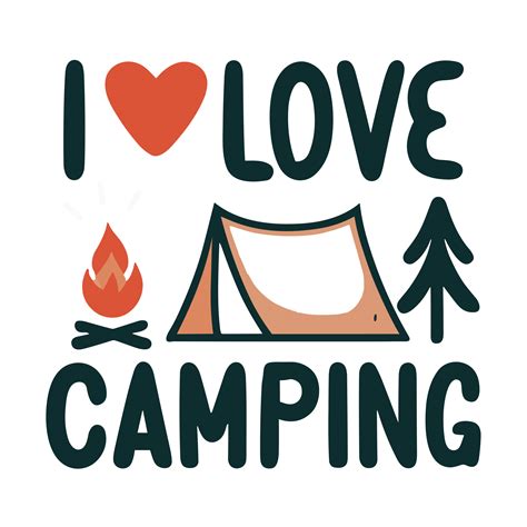 I Love Camping Free Stock Photo - Public Domain Pictures